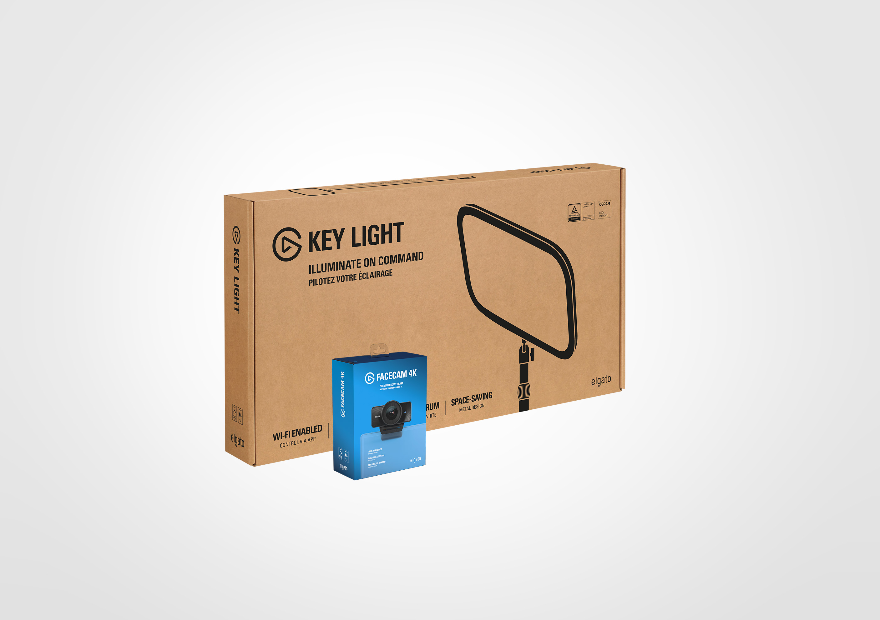 Key Light Solo Bundle - 4K | Elgato